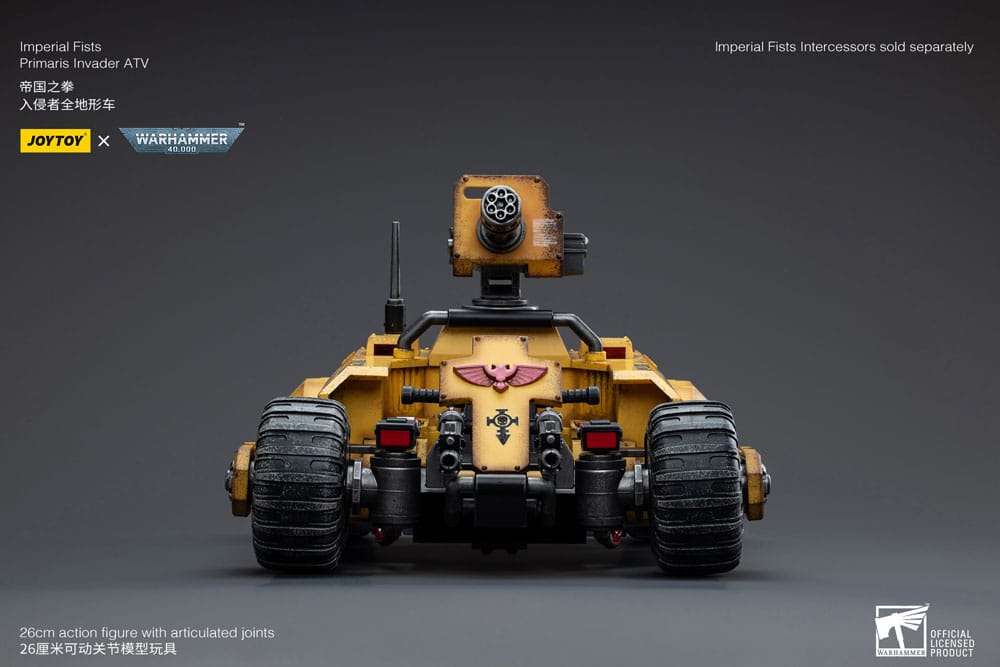 Warhammer 40k Vehicle 1/18 Imperial Fists Primaris Invader ATV 26cm - Action Figures - Joy Toy (CN) - Hobby Figures UK