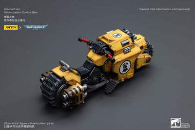 Warhammer 40k Vehicle 1/18 Imperial Fists Raider-pattern Combat Bike 22cm - Action Figures - Joy Toy (CN) - Hobby Figures UK