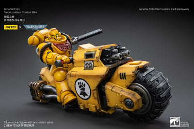 Warhammer 40k Vehicle 1/18 Imperial Fists Raider-pattern Combat Bike 22cm - Action Figures - Joy Toy (CN) - Hobby Figures UK