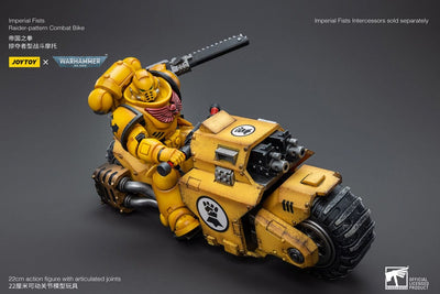 Warhammer 40k Vehicle 1/18 Imperial Fists Raider-pattern Combat Bike 22cm - Action Figures - Joy Toy (CN) - Hobby Figures UK