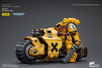 Warhammer 40k Vehicle 1/18 Imperial Fists Raider-pattern Combat Bike 22cm - Action Figures - Joy Toy (CN) - Hobby Figures UK