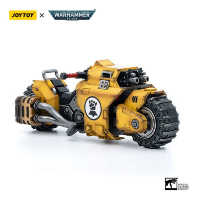 Warhammer 40k Vehicle 1/18 Imperial Fists Raider-pattern Combat Bike 22cm - Action Figures - Joy Toy (CN) - Hobby Figures UK