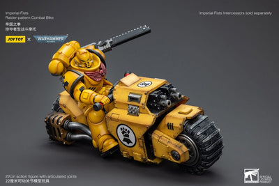 Warhammer 40k Vehicle 1/18 Imperial Fists Raider-pattern Combat Bike 22cm - Action Figures - Joy Toy (CN) - Hobby Figures UK