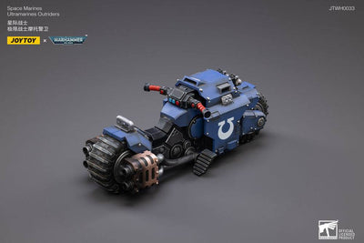 Warhammer 40k Vehicle 1/18 Ultramarines Outrider Bike 22cm - Action Figures - Joy Toy (CN) - Hobby Figures UK
