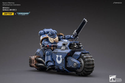 Warhammer 40k Vehicle 1/18 Ultramarines Outrider Bike 22cm - Action Figures - Joy Toy (CN) - Hobby Figures UK