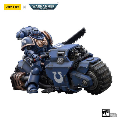 Warhammer 40k Vehicle 1/18 Ultramarines Outrider Bike 22cm - Action Figures - Joy Toy (CN) - Hobby Figures UK