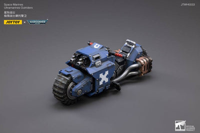 Warhammer 40k Vehicle 1/18 Ultramarines Outrider Bike 22cm - Action Figures - Joy Toy (CN) - Hobby Figures UK