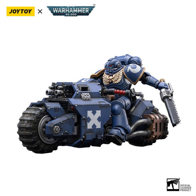 Warhammer 40k Vehicle 1/18 Ultramarines Outrider Bike 22cm - Action Figures - Joy Toy (CN) - Hobby Figures UK