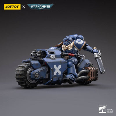 Warhammer 40k Vehicle 1/18 Ultramarines Outrider Bike 22cm - Action Figures - Joy Toy (CN) - Hobby Figures UK