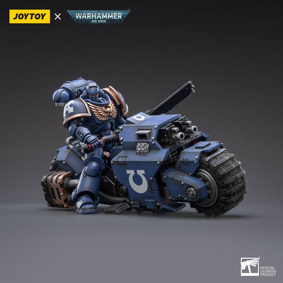 Warhammer 40k Vehicle 1/18 Ultramarines Outrider Bike 22cm - Action Figures - Joy Toy (CN) - Hobby Figures UK