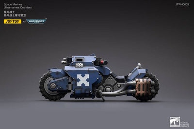 Warhammer 40k Vehicle 1/18 Ultramarines Outrider Bike 22cm - Action Figures - Joy Toy (CN) - Hobby Figures UK