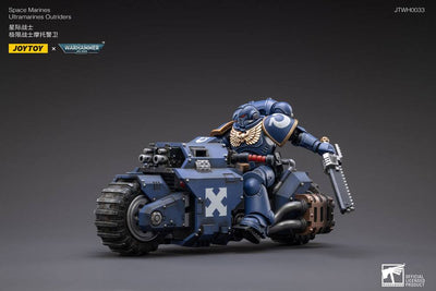 Warhammer 40k Vehicle 1/18 Ultramarines Outrider Bike 22cm - Action Figures - Joy Toy (CN) - Hobby Figures UK