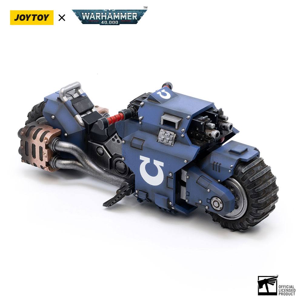 Warhammer 40k Vehicle 1/18 Ultramarines Outrider Bike 22cm - Action Figures - Joy Toy (CN) - Hobby Figures UK