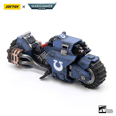 Warhammer 40k Vehicle 1/18 Ultramarines Outrider Bike 22cm - Action Figures - Joy Toy (CN) - Hobby Figures UK