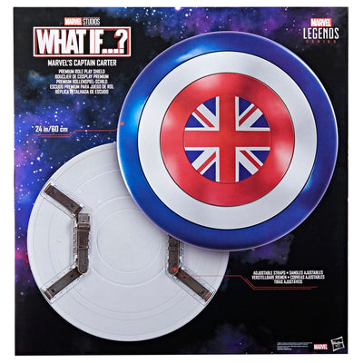 What If...? Marvel Legends Premium Role-Play Shield Marvel's Captain Carter 60cm - Scale Statue - Hasbro - Hobby Figures UK