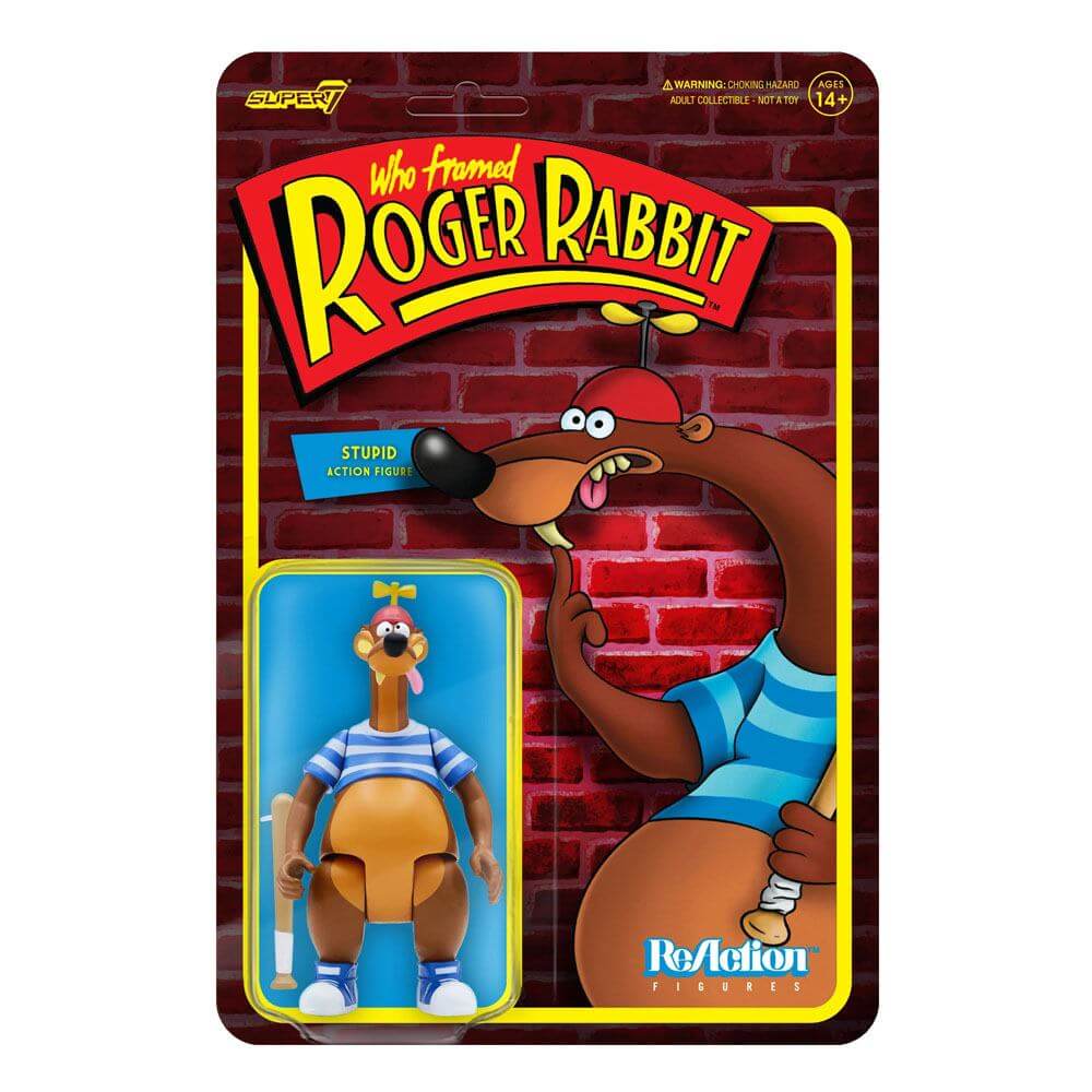 Who Framed Roger Rabbit ReAction Action Figure Stupid 10cm - Action Figures - Super7 - Hobby Figures UK