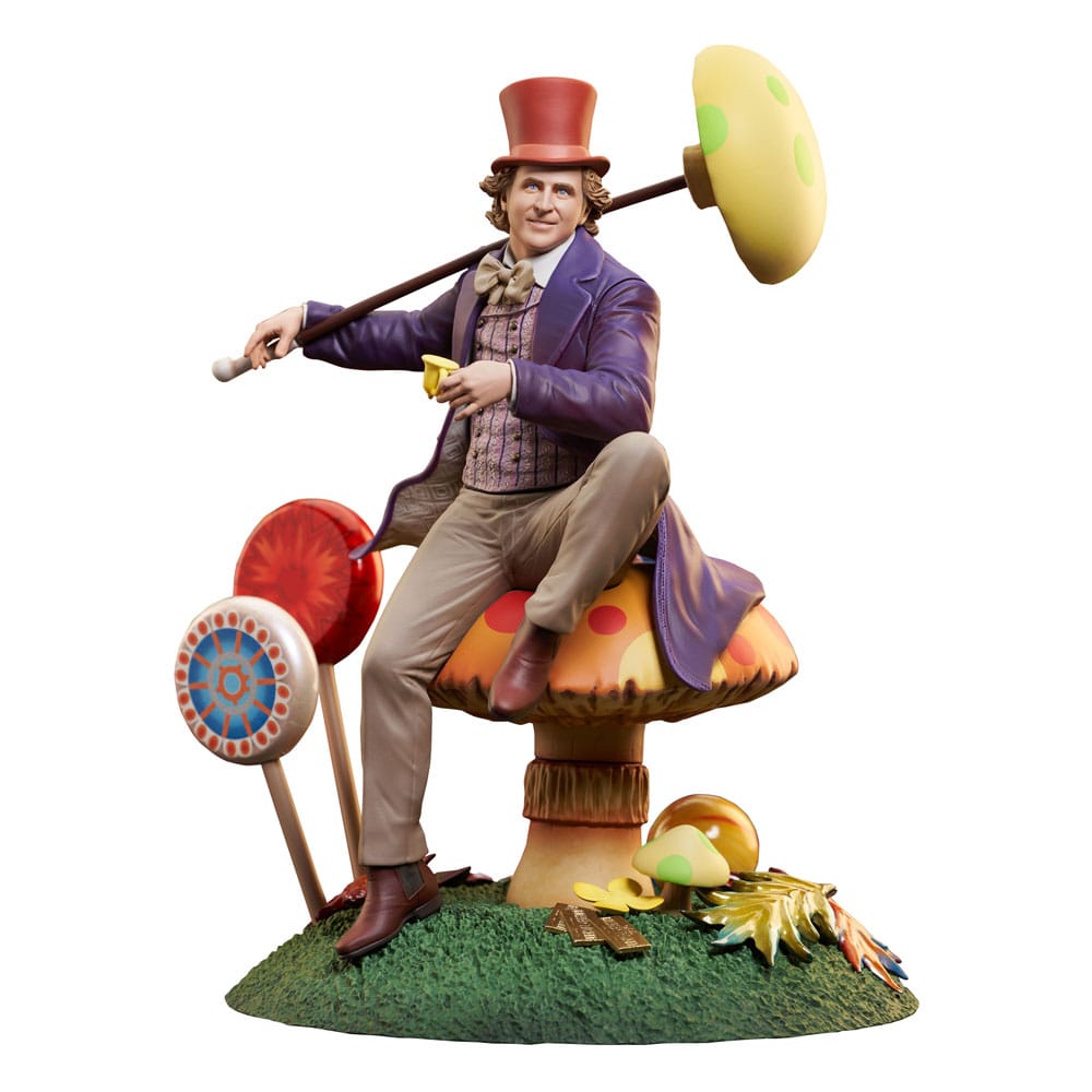 Willy Wonka & the Chocolate Factory (1971) Gallery PVC Statue Willy Wonka 25cm - Scale Statue - Diamond Select - Hobby Figures UK