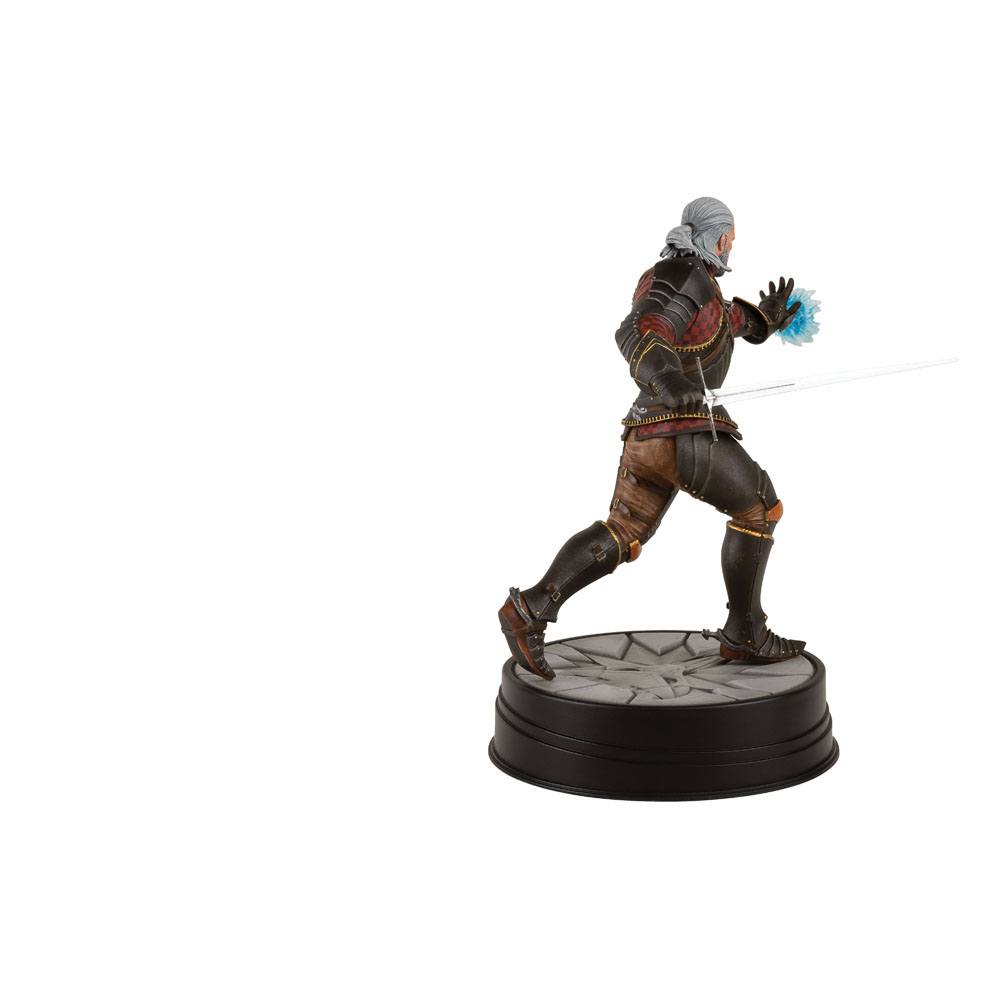 Witcher 3 Wild Hunt PVC Statue Geralt Toussaint Tourney Armor 20cm - Scale Statue - Dark Horse - Hobby Figures UK