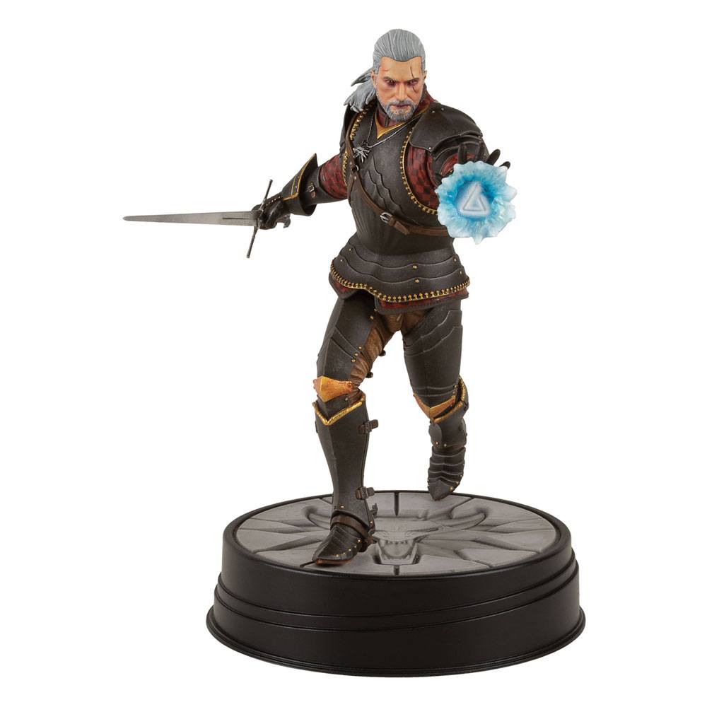 Witcher 3 Wild Hunt PVC Statue Geralt Toussaint Tourney Armor 20cm - Scale Statue - Dark Horse - Hobby Figures UK