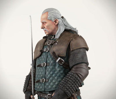 Witcher 3 Wild Hunt PVC Statue Vesemir 21cm - Scale Statue - Dark Horse - Hobby Figures UK