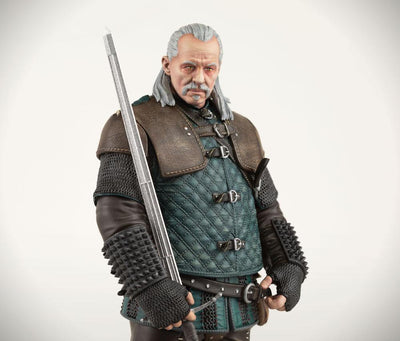 Witcher 3 Wild Hunt PVC Statue Vesemir 21cm - Scale Statue - Dark Horse - Hobby Figures UK