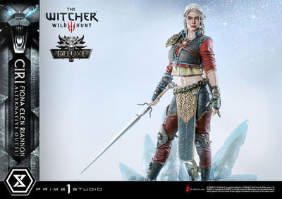 Witcher 3 Wild Hunt Statue 1/4 Cirilla Fiona Elen Riannon Alternative Outfit Deluxe Bonus Version 55cm - Scale Statue - Prime 1 Studio - Hobby Figures UK