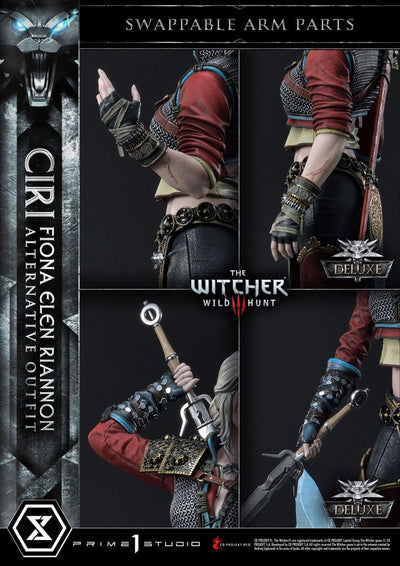 Witcher 3 Wild Hunt Statue 1/4 Cirilla Fiona Elen Riannon Alternative Outfit Deluxe Bonus Version 55cm - Scale Statue - Prime 1 Studio - Hobby Figures UK