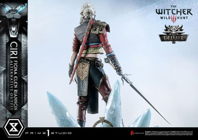 Witcher 3 Wild Hunt Statue 1/4 Cirilla Fiona Elen Riannon Alternative Outfit Deluxe Bonus Version 55cm - Scale Statue - Prime 1 Studio - Hobby Figures UK