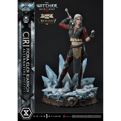 Witcher 3 Wild Hunt Statue 1/4 Cirilla Fiona Elen Riannon Alternative Outfit Deluxe Bonus Version 55cm - Scale Statue - Prime 1 Studio - Hobby Figures UK