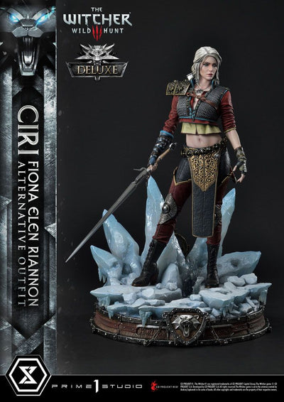 Witcher 3 Wild Hunt Statue 1/4 Cirilla Fiona Elen Riannon Alternative Outfit Deluxe Bonus Version 55cm - Scale Statue - Prime 1 Studio - Hobby Figures UK