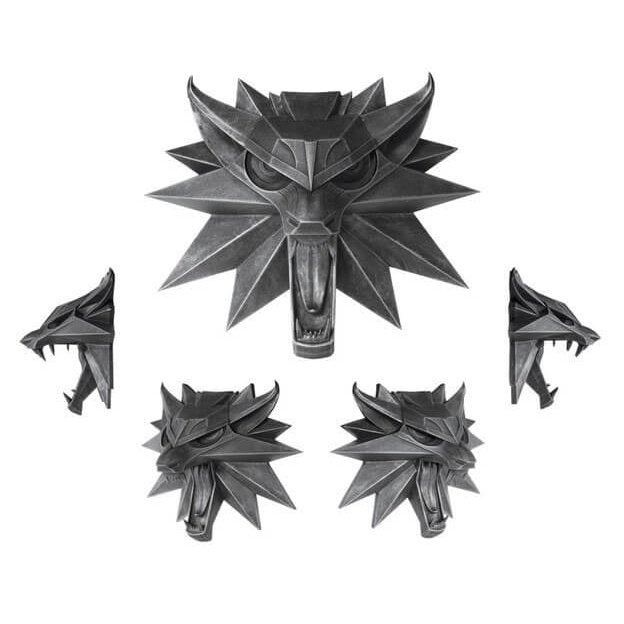 Witcher 3 Wild Hunt Wolf Wall Sculpture 15 x 15 cm - Scale Statue - Dark Horse - Hobby Figures UK