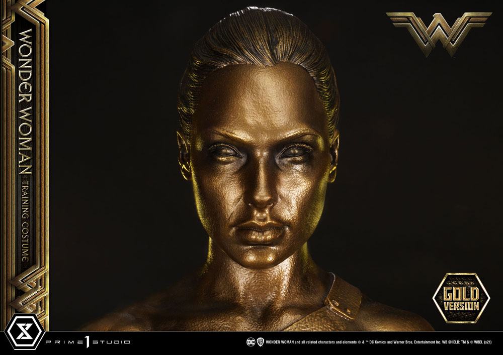 Wonder Woman Statue Wonder Woman Training Costume Gold Version 80cm - Scale Statue - Prime 1 Studio - Hobby Figures UK