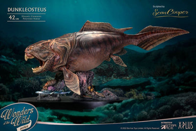 Wonders of the Wild Statue Dunkleosteus 42cm - Scale Statue - X-Plus - Hobby Figures UK