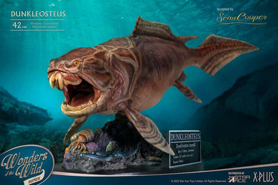 Wonders of the Wild Statue Dunkleosteus 42cm - Scale Statue - X-Plus - Hobby Figures UK