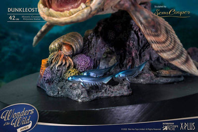 Wonders of the Wild Statue Dunkleosteus 42cm - Scale Statue - X-Plus - Hobby Figures UK
