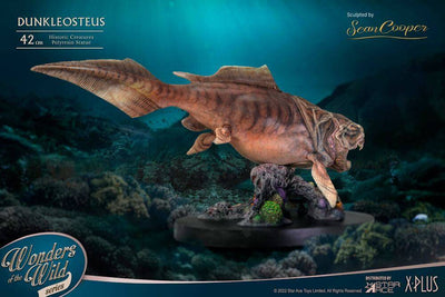 Wonders of the Wild Statue Dunkleosteus 42cm - Scale Statue - X-Plus - Hobby Figures UK