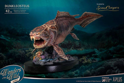Wonders of the Wild Statue Dunkleosteus 42cm - Scale Statue - X-Plus - Hobby Figures UK