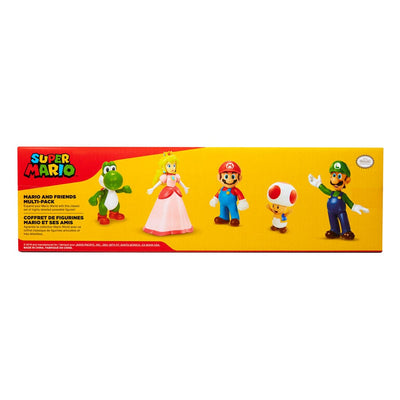 World of Nintendo Super Mario & Friends Figures 5-piece box set Exclusive - Mini Figures - Jakks Pacific - Hobby Figures UK