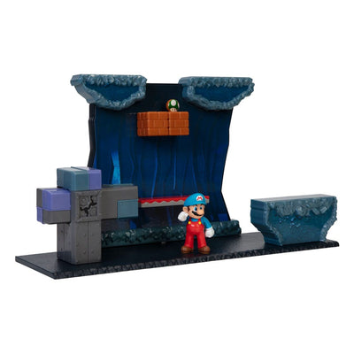 World of Nintendo Super Mario Playset Underground - Mini Figures - Jakks Pacific - Hobby Figures UK
