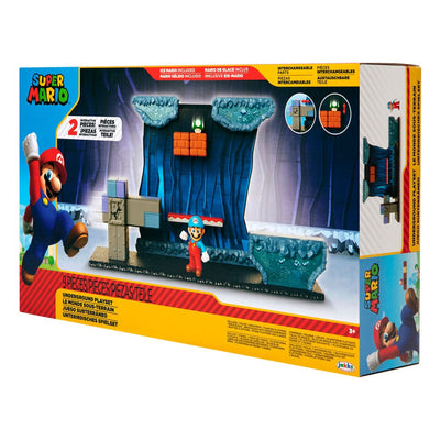 World of Nintendo Super Mario Playset Underground - Mini Figures - Jakks Pacific - Hobby Figures UK