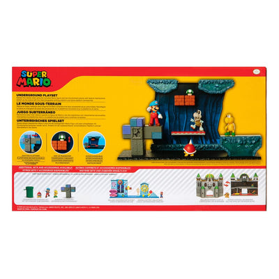 World of Nintendo Super Mario Playset Underground - Mini Figures - Jakks Pacific - Hobby Figures UK