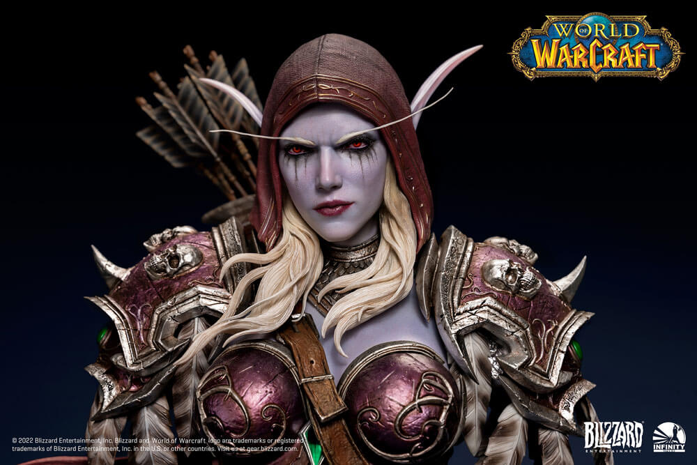 World of Warcraft Bust 1/3 Sylvanas Windrunner 37cm - Scale Statue - Infinity Studio - Hobby Figures UK