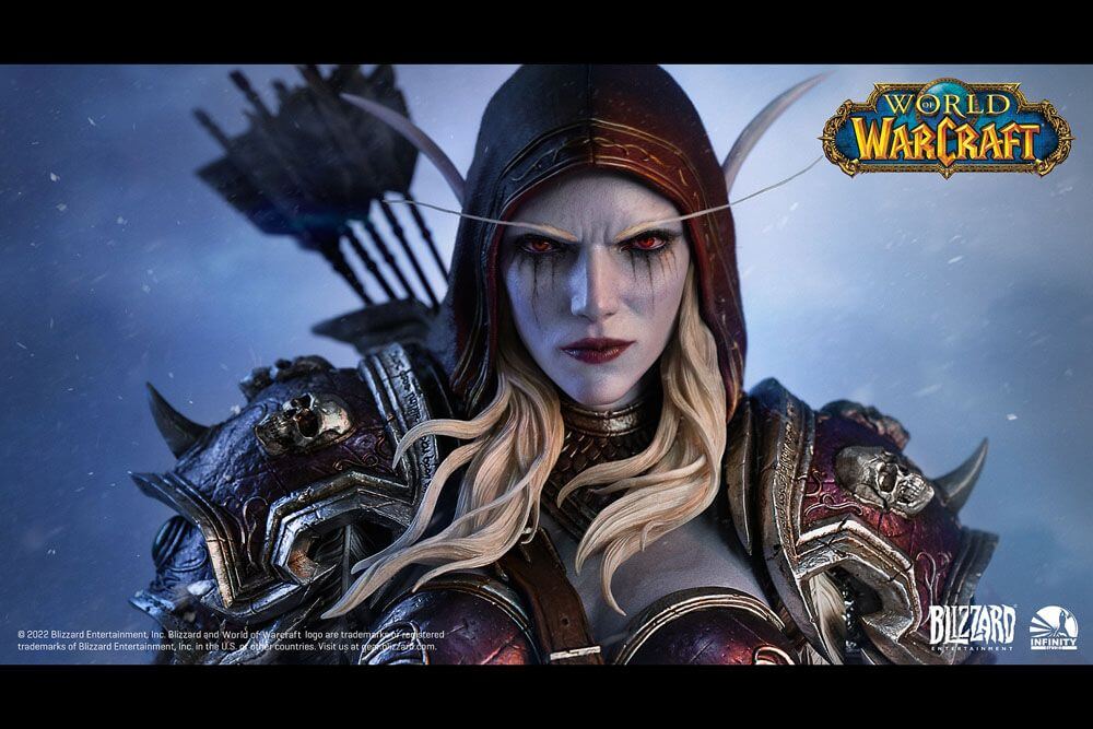 World of Warcraft Bust 1/3 Sylvanas Windrunner 37cm - Scale Statue - Infinity Studio - Hobby Figures UK