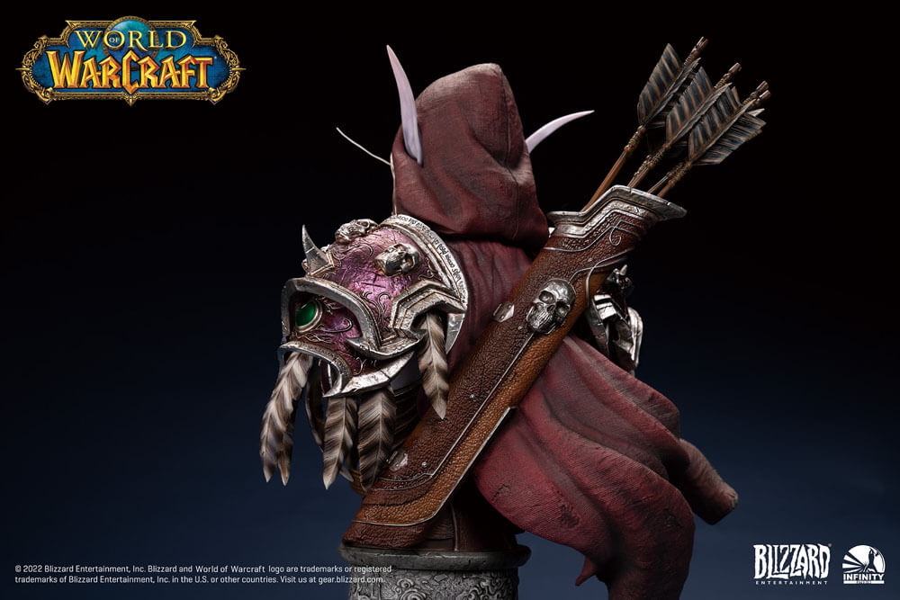 World of Warcraft Bust 1/3 Sylvanas Windrunner 37cm - Scale Statue - Infinity Studio - Hobby Figures UK