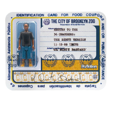 WuTang ReAction Action Figure ODB 10cm - Action Figures - Super7 - Hobby Figures UK