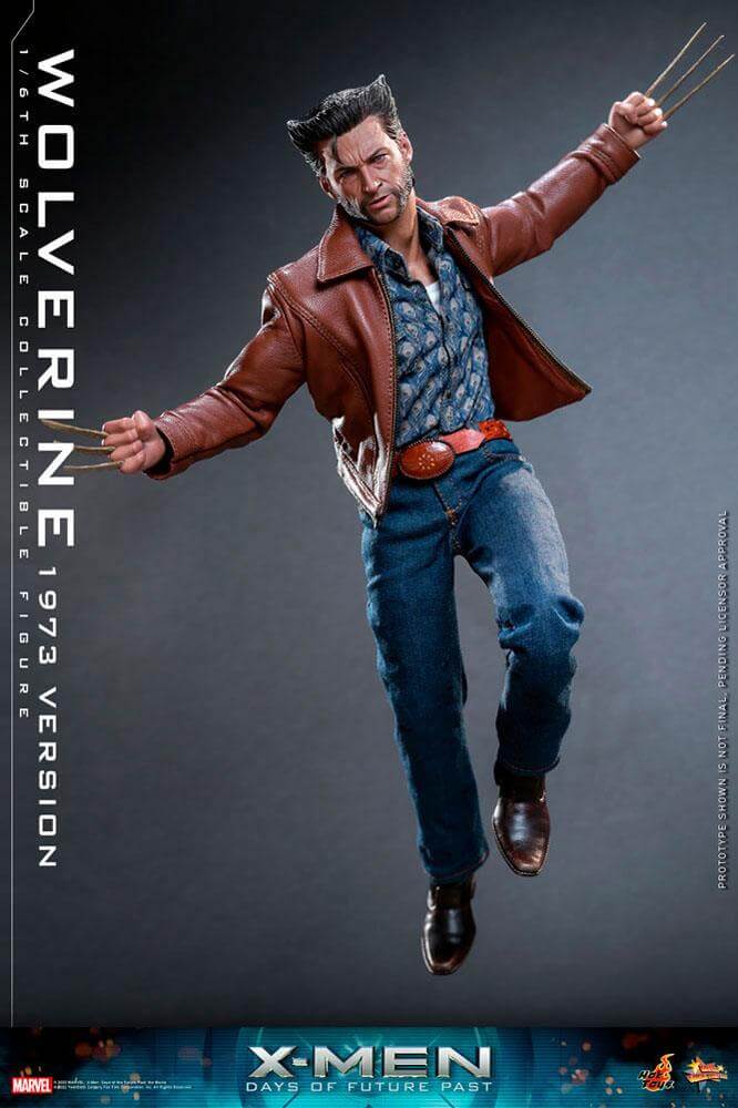 X-Men Days of Future Past Movie Masterpiece Action Figure 1/6 Wolverine (1973 Version) 30cm - Action Figures - Hot Toys - Hobby Figures UK
