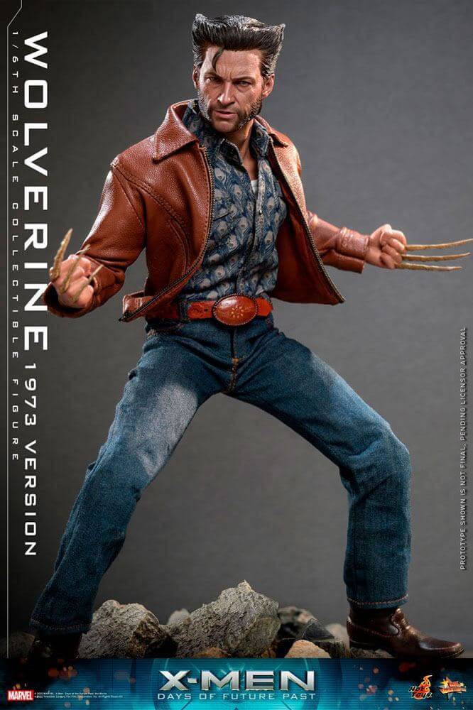 X-Men Days of Future Past Movie Masterpiece Action Figure 1/6 Wolverine (1973 Version) 30cm - Action Figures - Hot Toys - Hobby Figures UK