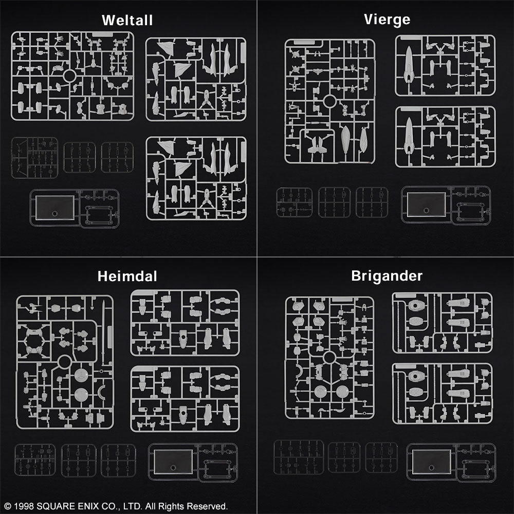 Xenogears Structure Arts Plastic Model Kits 1/144 Vol. 1 11cm - Model Kit - Square-Enix - Hobby Figures UK