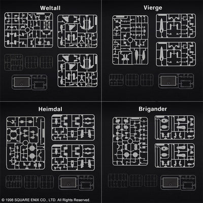 Xenogears Structure Arts Plastic Model Kits 1/144 Vol. 1 11cm - Model Kit - Square-Enix - Hobby Figures UK