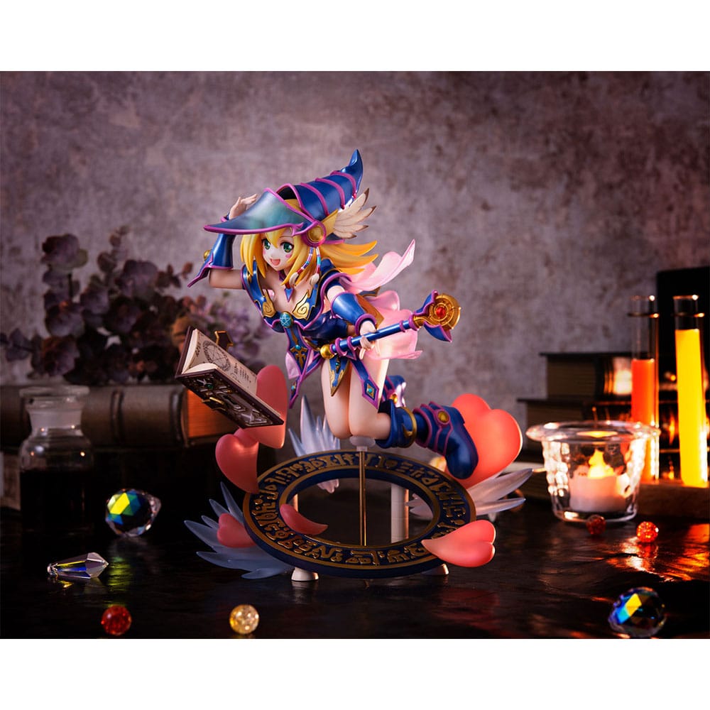 Yu-Gi-Oh! Duel Monsters Art Works Monsters PVC Statue Dark Magician Girl 22cm - Scale Statue - Megahouse - Hobby Figures UK